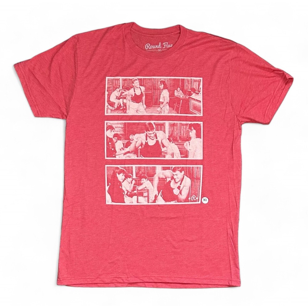 Jean Claude Van Damme Dancing‎ Red Kickboxer Shirt Size XL